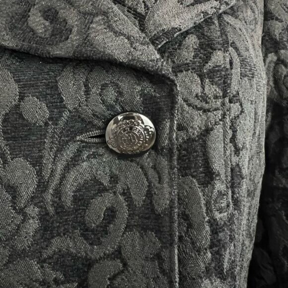 Vintage Novelti Women’s Size 8 Pennylane Jacquard Tapestry Coat Jacket Collar - Picture 5 of 15